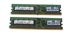 Lot of 2 M393T5160QZA-CE6 Samsung 2Rx4 PC2-5300P-555-12-L0 RAM 1033