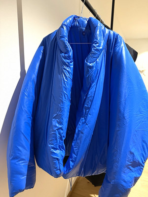 YZY Gap engineered by balenciaga Daunenjacke Blau Gr. L Unisex Nylon
