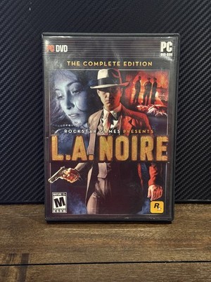 L.A. Noire Complete PC DVD 2011 Rockstar