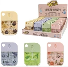 Palm Sized Wish Advanced Spraying Hand Sanitizer 1.5oz With Case! 40 PCS