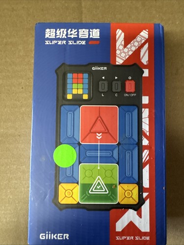 GiiKER Super Slide Puzzle Games, Original 500+ Challenges Brain Teaser Puzzle