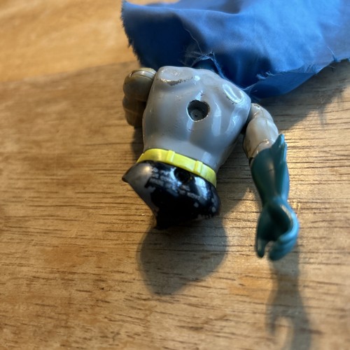 BATMAN 1979 MEGO DIE CAST METAL DC FIGURE per riparazione ricambi con mantello - Foto 14 di 14