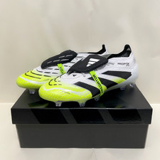 adidas Predator Elite Fold-Over Tongue Firm Ground JI1092 White / Black / Lemon