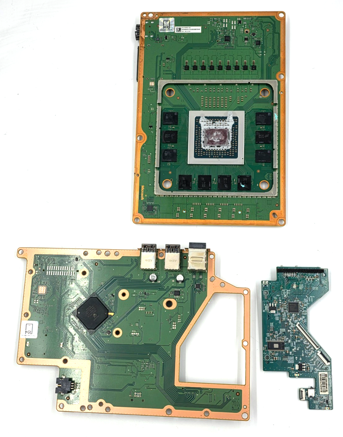 OEM Genuine Xbox Series X Motherboard + Southbridge + Disc Drive Board