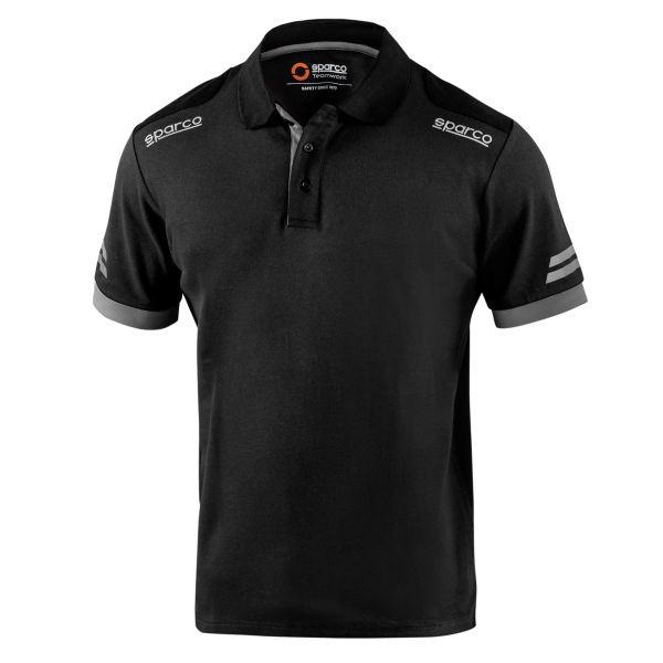 6x ✅Fits SPARCO TEAMWORK 02415 NRGS/XL polo shirt short sleeve black ⭐UK Seller⭐