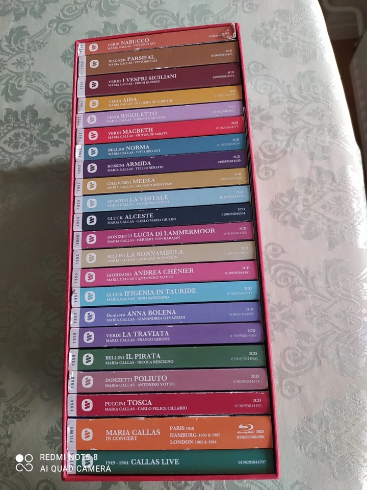 Maria Callas Live Remastered Live Recordings 1949-1964 - Bild 2 von 2