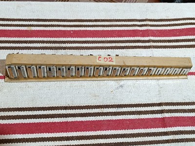 VOICES SINGING REED WITH BOX SPRING DISASSEMBLED FROM VINTAGE ACCORDION. (see photos and videos)