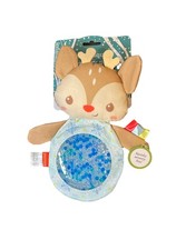 Infantino Baby Deer Fawn Seek  Squish Sensory Pal Plush With Blue Water Belly