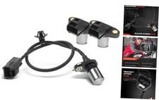 3-PC Engine Camshaft Crankshaft Position Sensor Compatible with Toyota