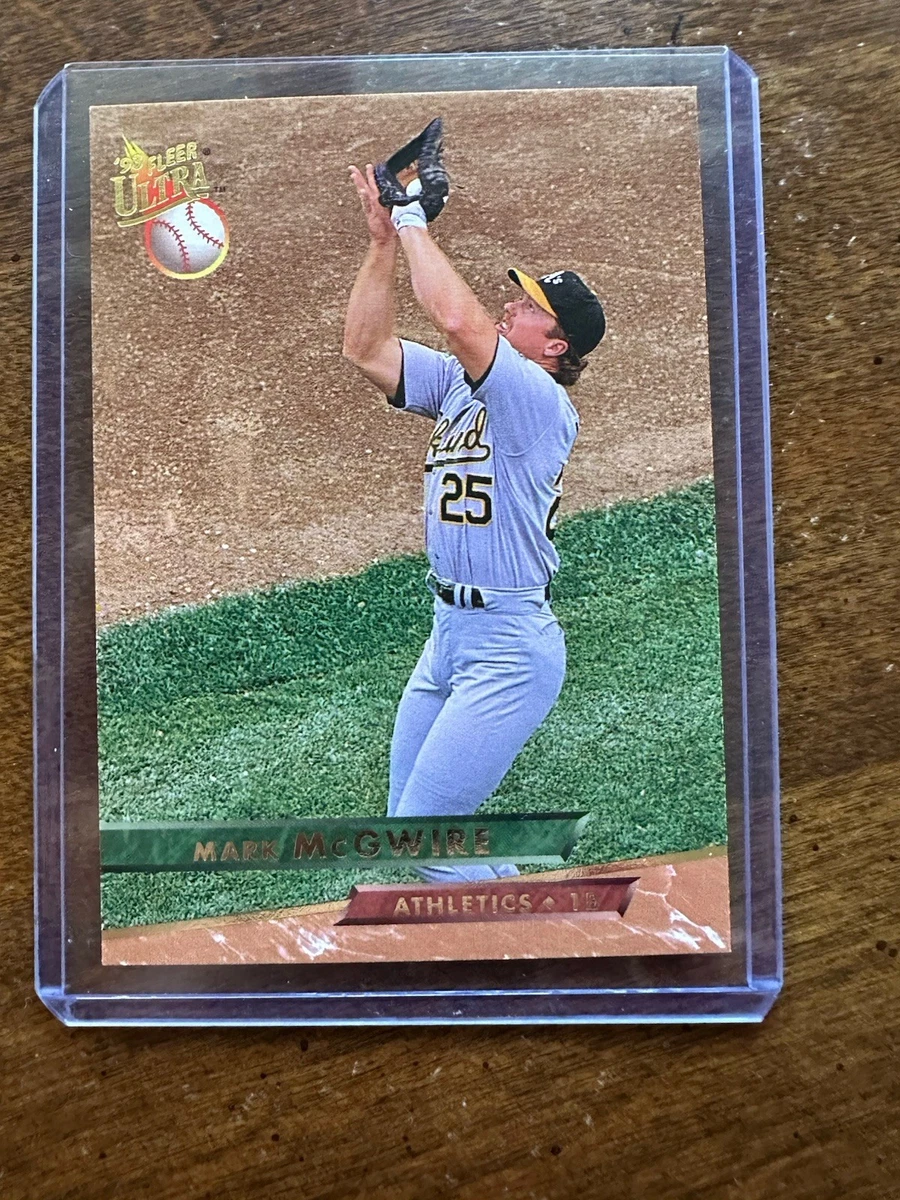 ☀MLB - MARK .McGWIRE 陶器製Bヘッド 1993 Fleer Ultra Baseball #609 Mark McGwire NM-Mint | eBay