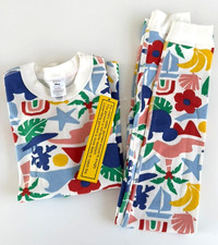 Hanna Andersson x Disney Unisex Pajama Set 100 Organic Mickey Mouse Size US 8