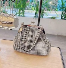 Sparkling Rhinestone Vintage Handbag / Chic evening essential