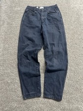 Vintage 1980s 1990s Calvin Klein Jeans Womens 12 Black High Rise USA Mom Jeans