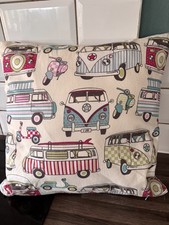 Cuscino e Copertura Camper Campeggio Scooter Multicolore 40cm x 40cm Cerniera  