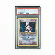 Mewtwo #10 Holo Shadowless Base Set PSA 8 on eBay