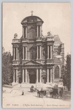 Saint Gervais Church Paris France Postcard