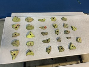 27 Used Climbing Holds