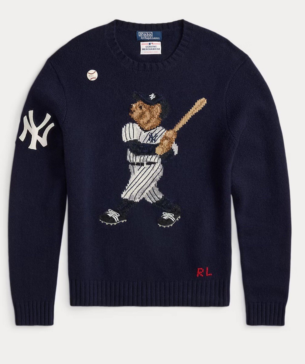 Polo Ralph Lauren Yankees Bear Jumper Men’s And Women