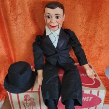 Vintage Charlie McCarthy Ventriloquist Doll Dummy Juro Novelty Co