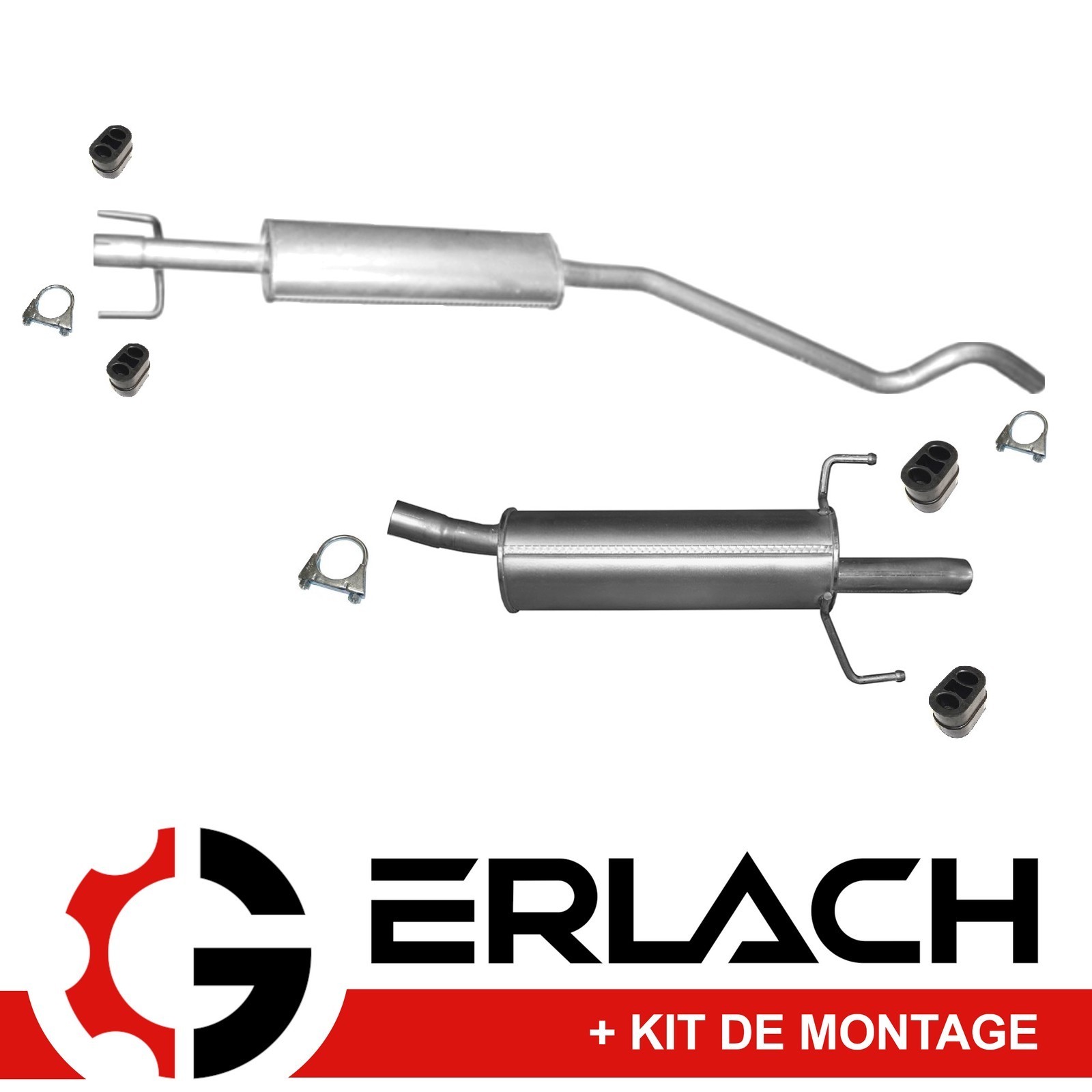 Silencieux d'échappement Opel Astra G CC 8485 pot arrière essence diesel
