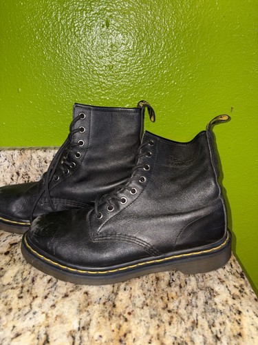 Stivali Dr. Martens 1460 Pascal in pelle nera, donna taglia 8 - Foto 3 di 7