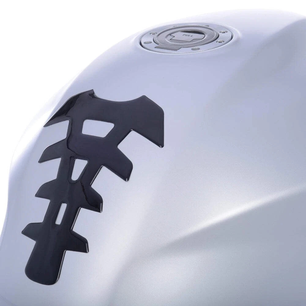 Oxford OF836 Motorcycle Motorbike Gloss Black Gel Spine Invader Tank Pad BC29018