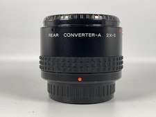 Pentax Rear Converter-A 2X-S 2x Teleconverter K Mount Tested w/ Caps Japan
