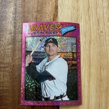 Topps Heritage 2026 Sparkle Parallel Austin Riley #271 Braves MLB Baseball Card