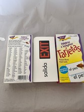 Palabras e im genes Tarjetas 1997 Spanish Picture Words Flash Cards TREND