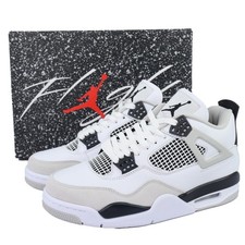 DH6927-111 Air Jordan 4 Retro Military Black White
