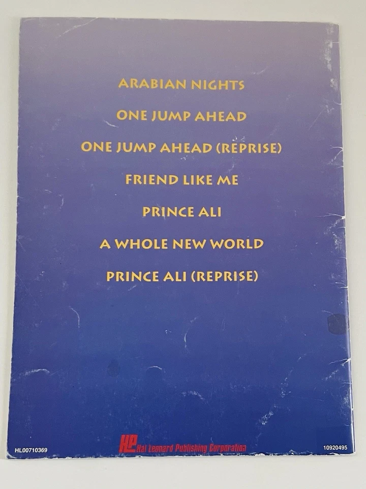 Disney's ALADDIN Recorder Fun Songbook with Easy Instructions Hal Leonard - Image 3 of 3