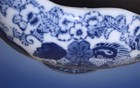 Gravy Boat blue white Nantucket  Flow blue floral vintage! FLAWLESS — photo 6