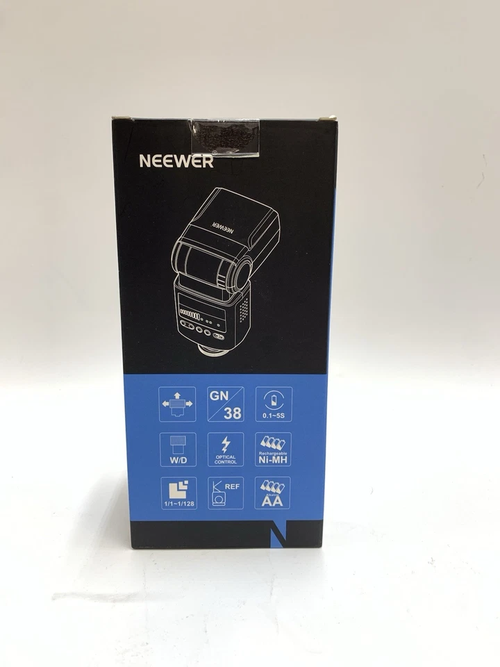 Neewer TT560 Flash Speedlite for Canon Sony Nikon Panasonic Olympus And More - Image 3 of 4