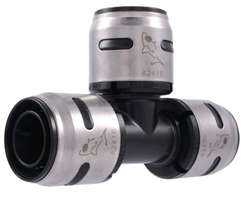 SharkBite EvoPEX 1"x1"x1" Tee Fitting • For PEX Only (1061632•80E/K374Z2) [88]
