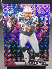 2025 Panini Mosaic #171 Richard Seymour Mosaic Reactive Purple Prizm
