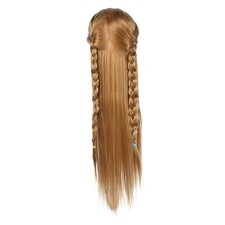 Wig Hair Mannequin Head Hair Styling Braiding Salon Training Practice Head Model