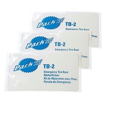 Image of Park Tool Emergency Tyre Boot -, Black/Silver One Size,