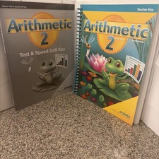Abeka Arithmetic 2, Teacher Key (set of 2) Ne...