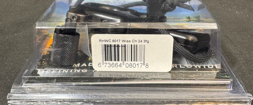 Carter Enterprises Release Aid Wise Choice 24 tres dedos negro nuevo Foto 2 de 3