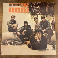 THE ANIMALS "The Best of The Animals" Vinyl LP (1966) KAO - 90622 MGM VG+/VG+
