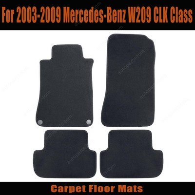 For 2003 2004 2005 Mercedes-Benz CLK 320 500 Coupe Velour Floor Mats Carpet New