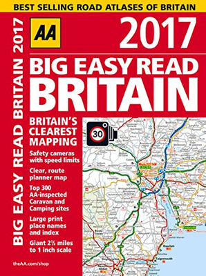 AA Big Easy Read Großbritannien 2017 (AA Straßenatlas) (groß leicht zu lesen... - AA Veröffentlichung