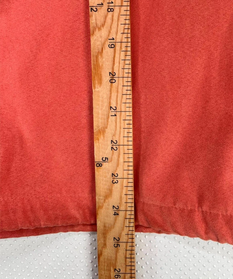 Weatherproof Vintage Pullover Jacket Buttoned Mock Neck Coral - Image 4 of 4