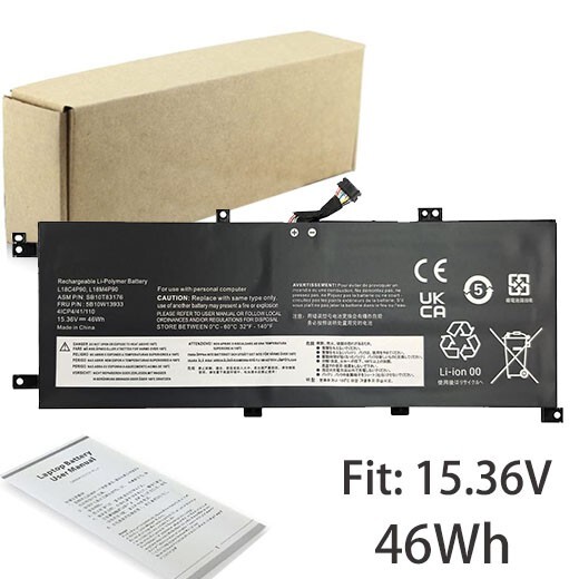 Batterie L18D4P90 pour travailler en déplacement sur ThinkPad L13 20R6