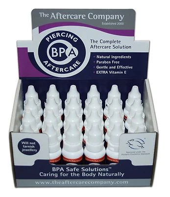THE AFTERCARE COMPANY Piercing Aftercare 24 x 10ml- Fast healing