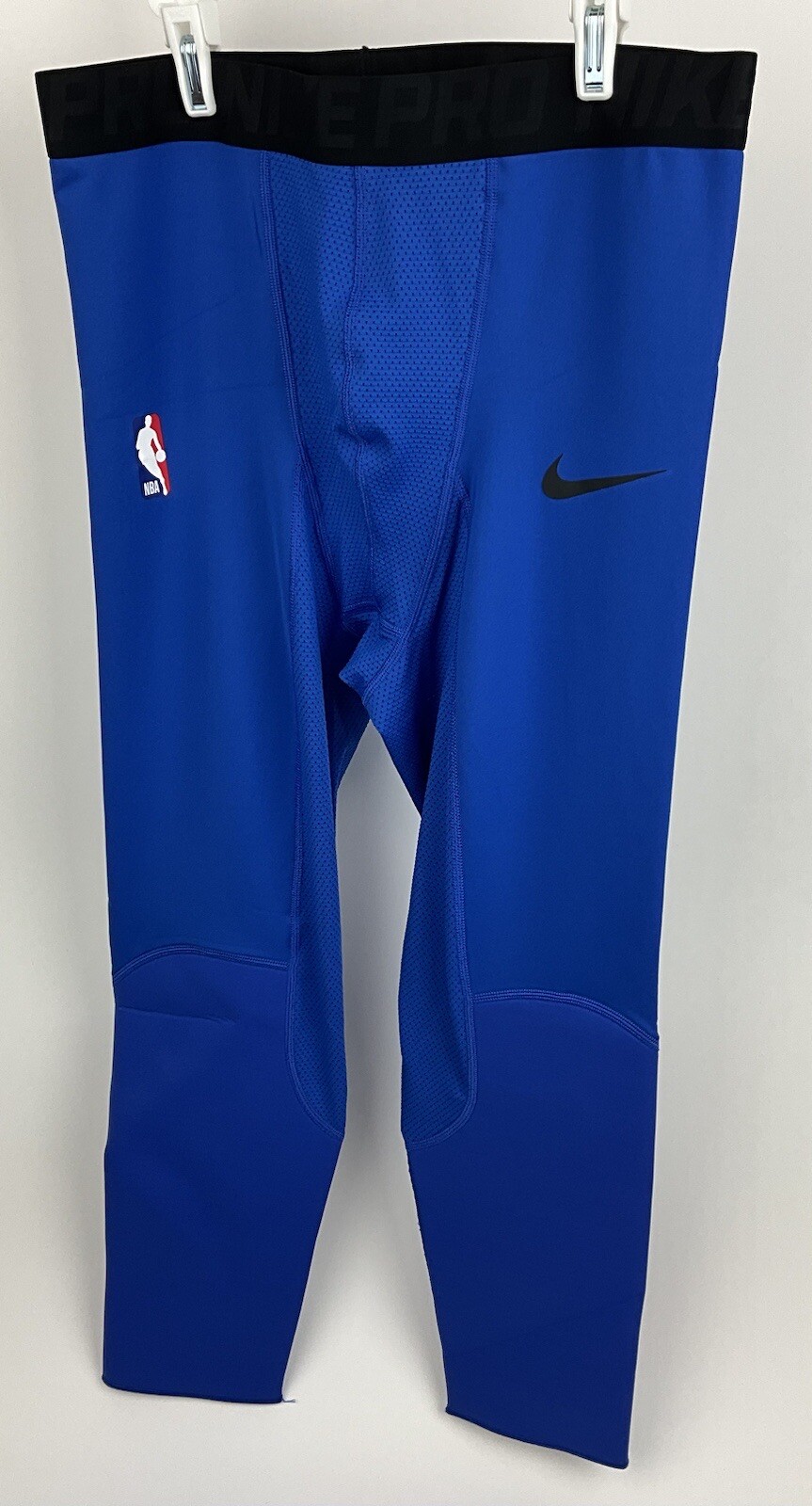Nba Compression Pads Nike NBA Pro 3/4 Padded Compression Tights Blue Large NWOT AA0753-480 ...