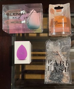Uve Beauty Make Up Sponge, 2 Sponge Sets & Babe Lash Eyelash Curler