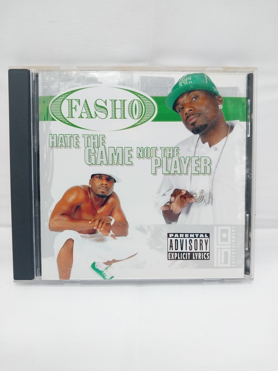 FASHO Hate The Game Not The Player CD GTO Entertainment 2007 RARE 