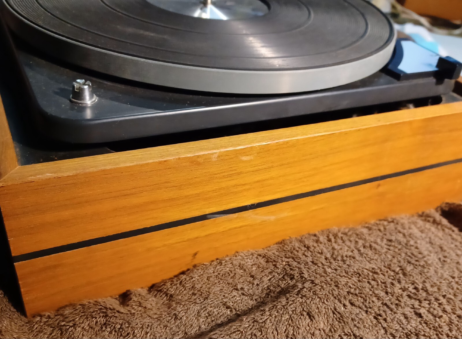 Dual/United Audio 1215 Vintage Turntable Parts only no dust cover eBay