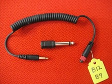 3 Pin micro XLR Female Jack to 2.5 mm / 6,35 mm male Audio jack Adapter Cable
